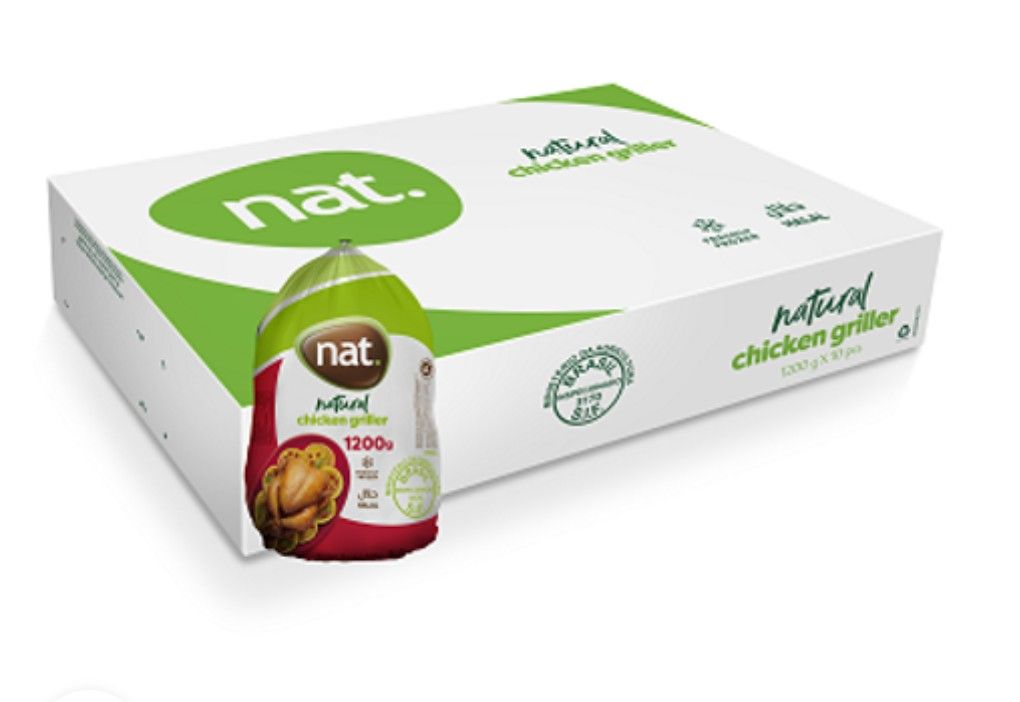 NAT Whole grilled chicken 1200gm
