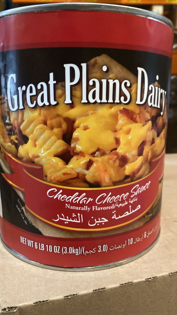 Great plains dairy Cheddar Cheese Sauce