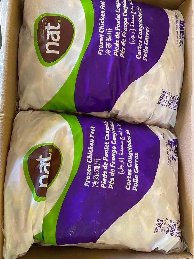 Chicken Feet 15kg - NAT